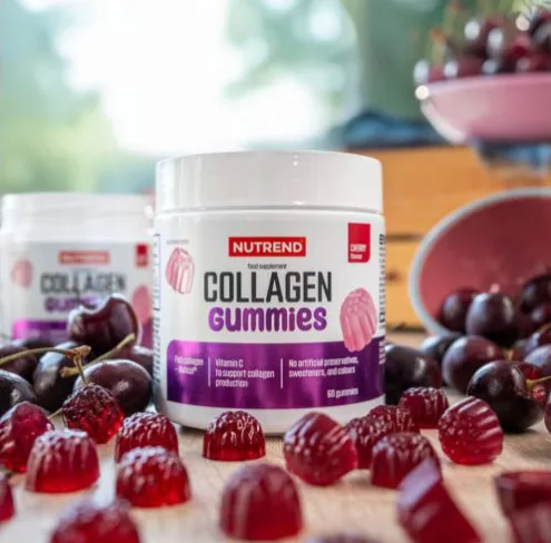NUTREND COLLAGEN GUMMIES 60 db - Cherry