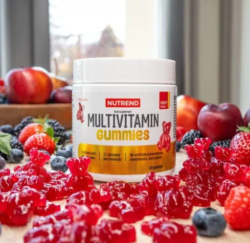 Nutrend MULTIVITAMIN GUMMIES 60 db - fruity