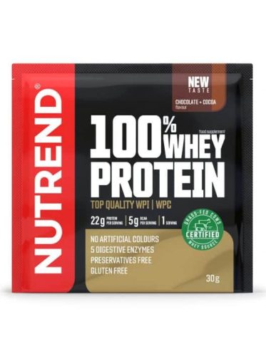 Nutrend 100% Whey Protein 30g