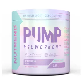 NUTREND Pump Preworkout 225g - Rainbow