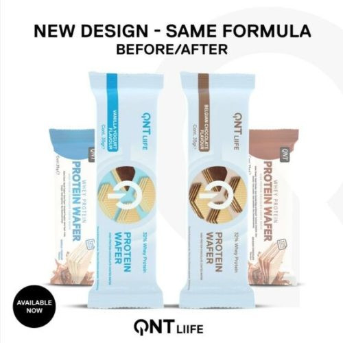 QNT Protein Wafer ostya (Protein Snack) 35g