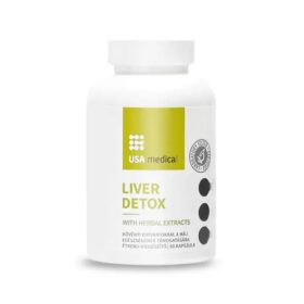   USA medical - Májtisztító növényi kivonatokkal LIVER DETOX 60 db